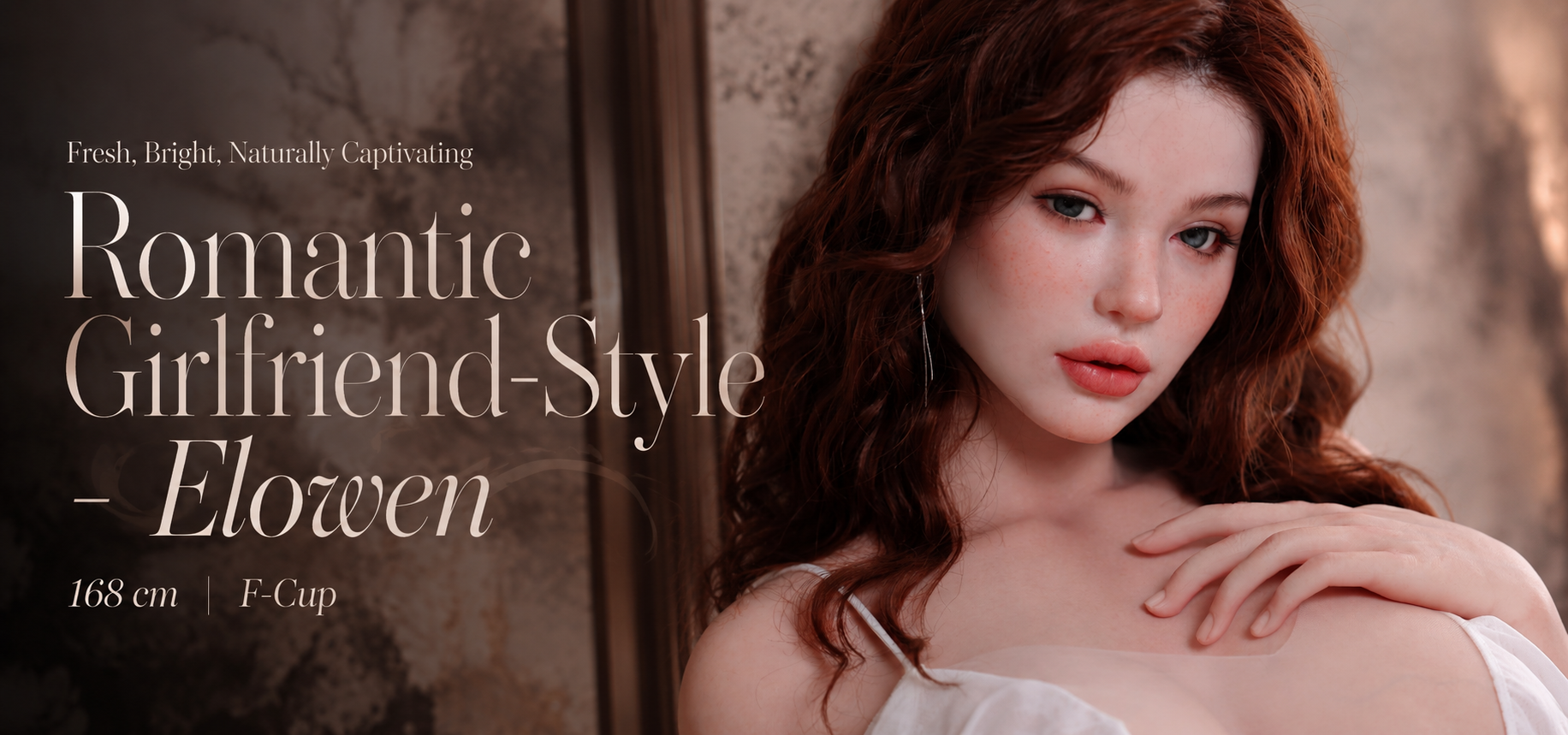 Meet Elowen — Realistic Girlfriend Sex Doll with Soft Romantic Charm