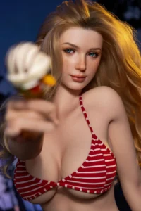 Kailani Blonde Silicone Sex Doll, 169cm (5ft6), G-Cup