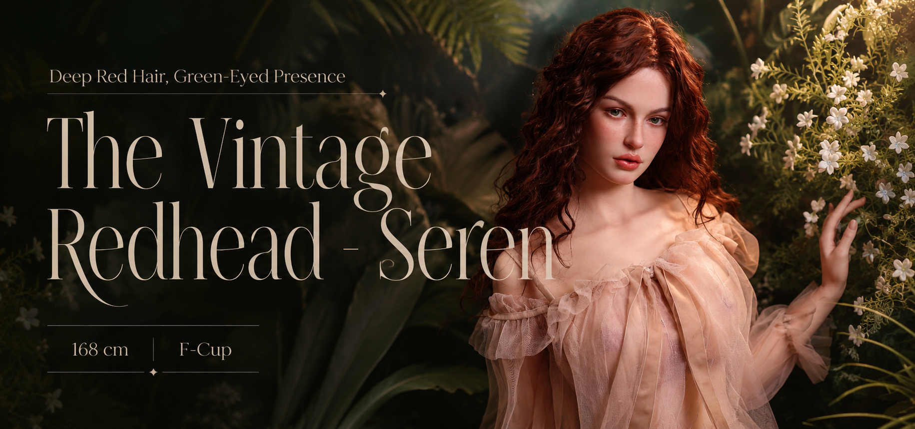 Meet Seren — Dreamlike Redhead Sex Doll with Forest-Inspired Beauty