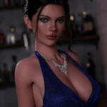 Vesper Tall Sex Doll,  171cm (5ft9), G-Cup, ROS Head