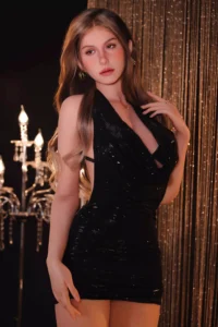 Gemma Elegant Silicone Sex Doll, 168cm (5ft6), F-Cup, ROS head