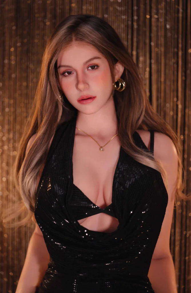 Gemma Elegant Silicone Sex Doll, 168cm (5ft6), F-Cup, ROS head