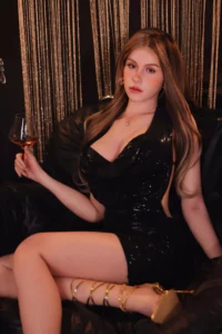 Gemma Elegant Silicone Sex Doll, 168cm (5ft6), F-Cup, ROS head