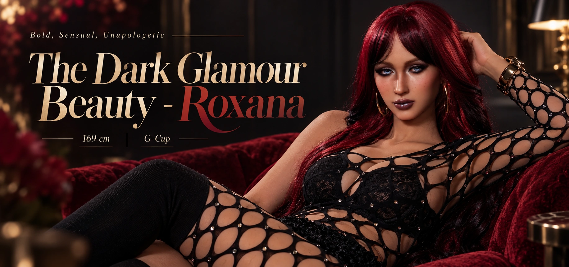 Meet Roxana — The Dark Glamour Beauty with After-Dark Energy