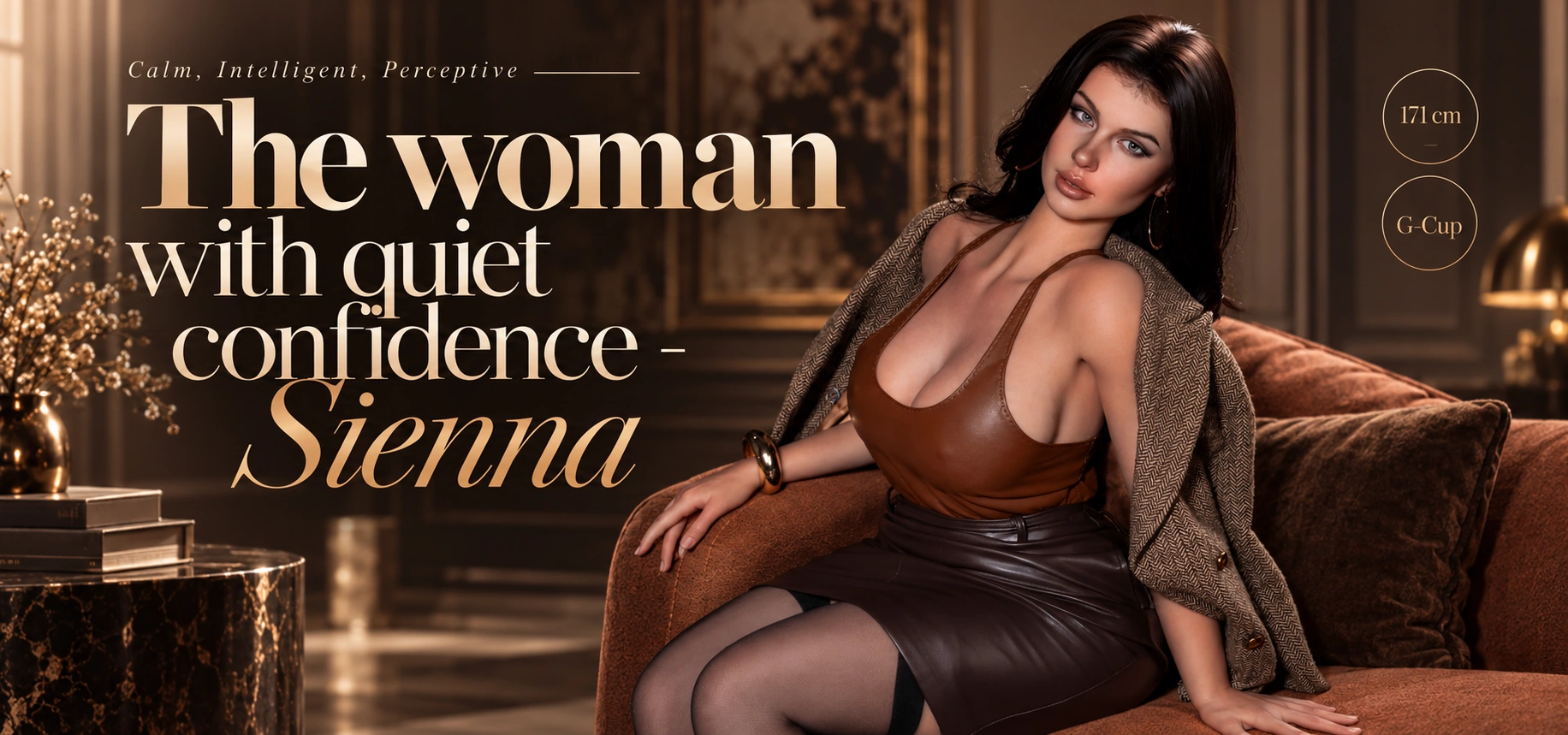 Meet Sienna — The Tall Beauty Who Stands Beside You